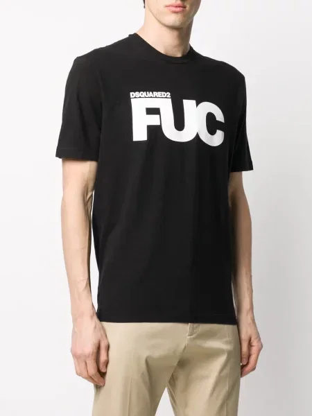 Tricou Dsquared2 cu imagine negru