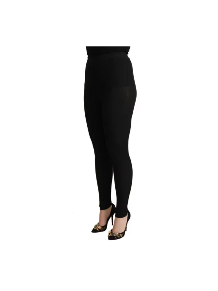 Legginsy Dolce And Gabbana czarne
