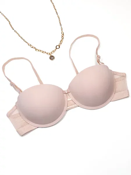 ISSA Plus Бюстгальтер Комбінований верх бежевий