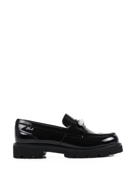 Pantofi loafer Karl Lagerfeld chunky negru