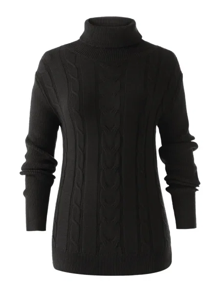 Imily Bela Pulover crna