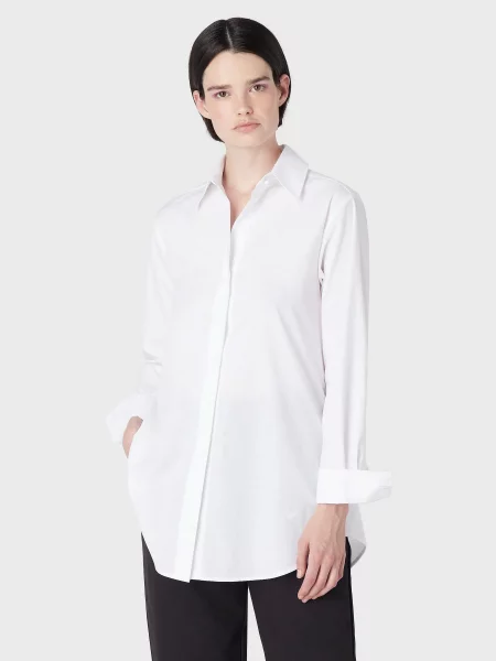 Рубашка Emporio Armani белая