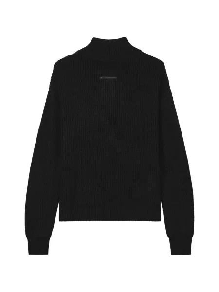 Pulover Five Cm cu autograf negru