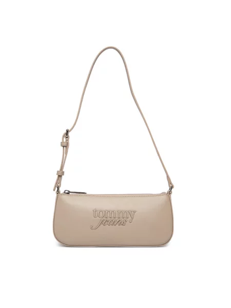 Tommy Jeans Ročna torba Tjw Must Shoulder Bag bež