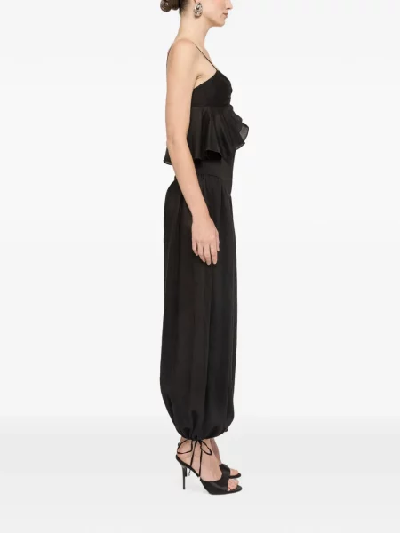 Top Nissa din lyocell negru