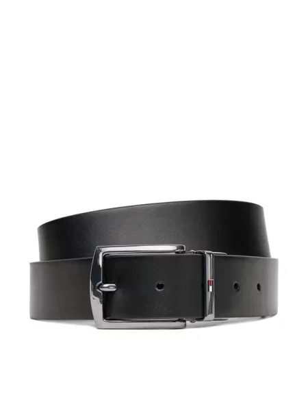 Pasek Tommy Hilfiger granatowy