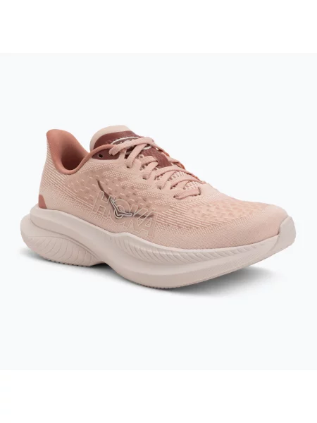 Încălțăminte de alergare pentru femei HOKA Mach 6 roselatte/blush