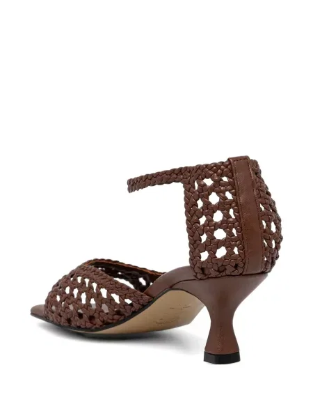 Sandale Souliers Martinez din piele maro