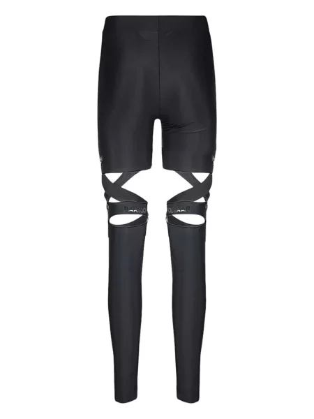Leggings Barrow cu bretele negru