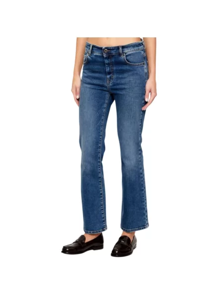 Podróż jeansy Weekend Max Mara niebieskie