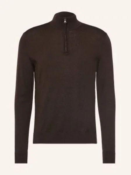 Strokesman's Sweter Typu Troyer braun