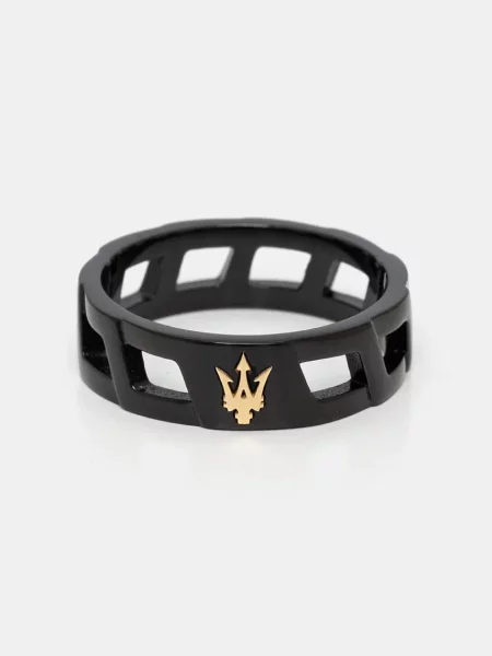 Пръстен Maserati мъжки черно