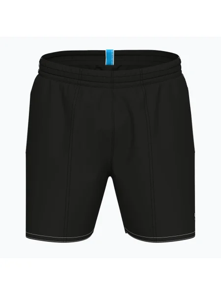 Pantaloni scurți de înot pentru bărbați Bywayx R negru/alb alb