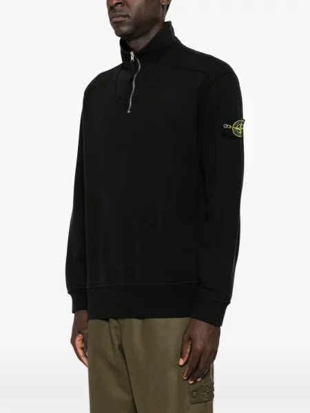 Pulover Stone Island cu strasuri negru