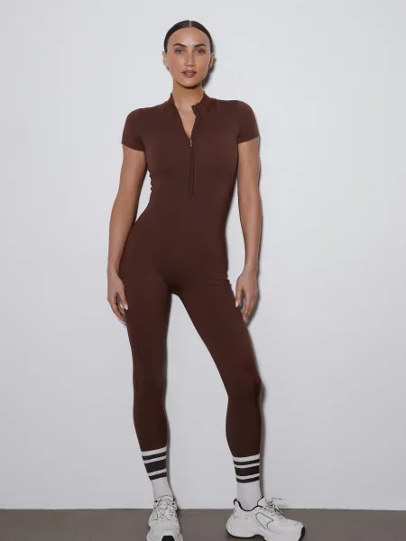 Estro Overal tmavě hnědá