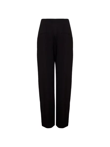 Pantaloni Veronica Beard cu talie înaltă negru