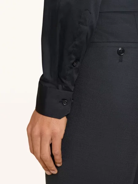 Olymp Košile No. Six Super Slim černá