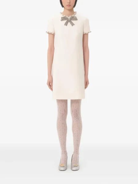 Rochie mini Valentino Garavani de cristal de costum