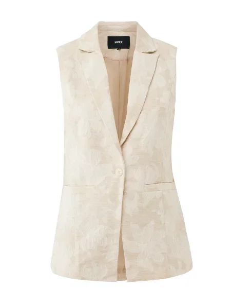 MEXX Vestă de costum nisipiu