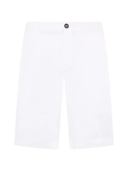 Pantaloni chino Moorer alb