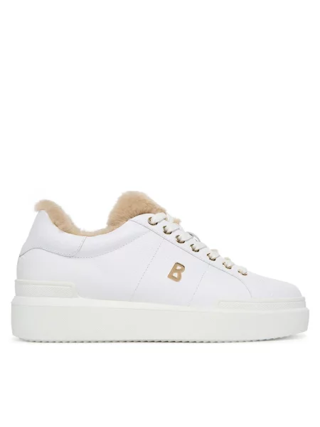 Sneakersy Bogner białe