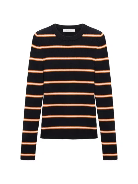 Pulover Dorothee Schumacher cu dungi albastru