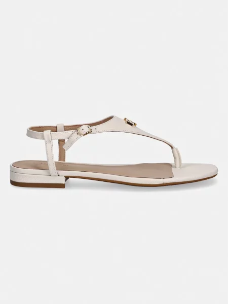 LAUREN RALPH LAUREN De piele sandale EVERLEY bej