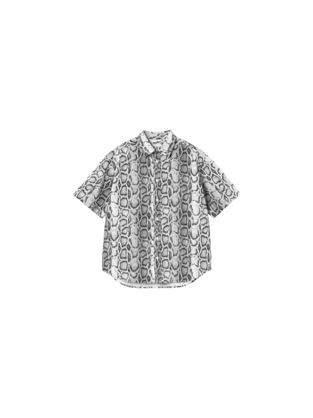 Carhartt WIP W S/S Snake Camo Shirt koszula czarna