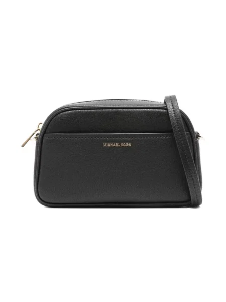 Michael Kors Torebki Kobieta ONE SIZE Skóra Jet Set Small Leather Camera Crossbody Bag czarny