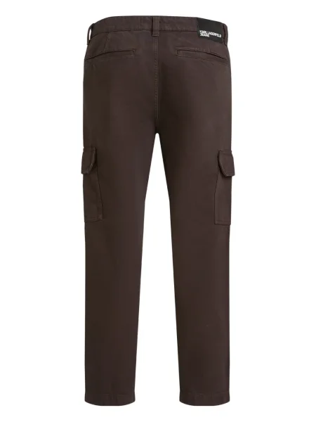 Pantaloni cargo Karl Lagerfeld Jeans maro