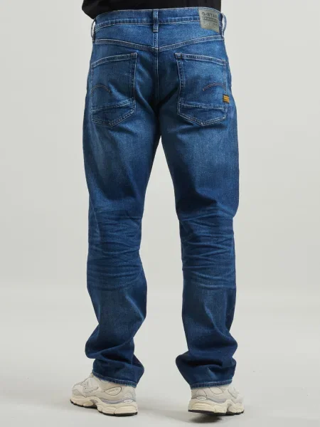 Blugi drepți G-star Raw albastru
