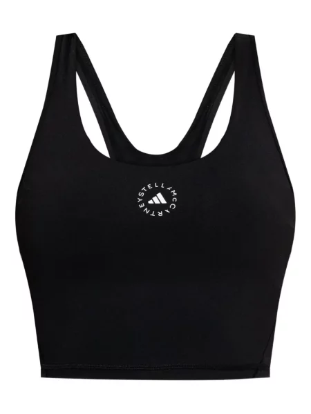 Top Adidas By Stella Mccartney cu imagine negru