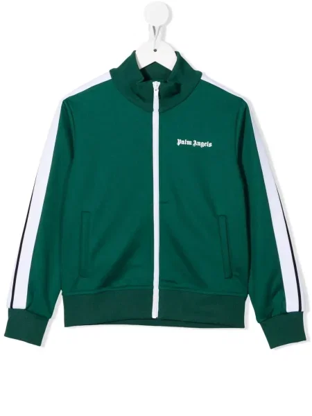 Kurtka bomber dziecięcy Palm Angels zielony