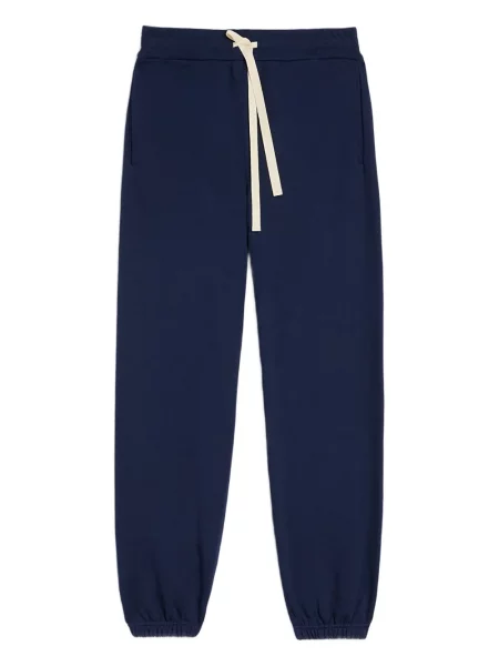 Pantaloni Jil Sander albastru