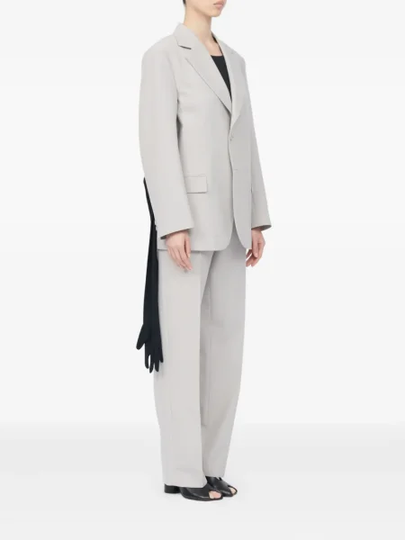 Długa marynarka Mm6 Maison Margiela szara