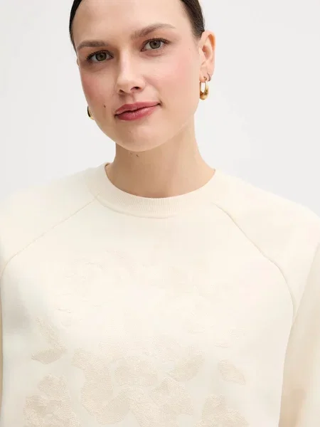 Кофта United Colors of Benetton з аплікацією бежевий