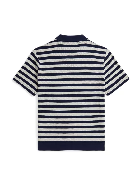 Polo Ralph Lauren Sveter krémová / námornícka modrá