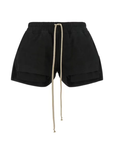 Pantaloni scurți Rick Owens asimetrice negru