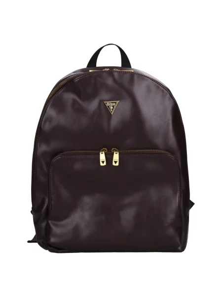 Torba Guess skórzana brązowa