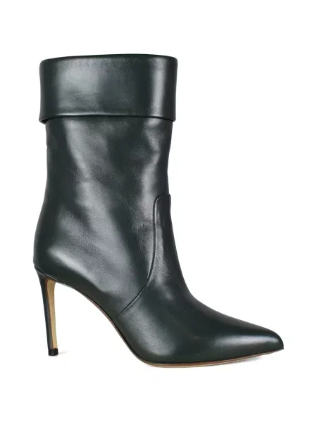 Botine Francesco Russo din piele verde