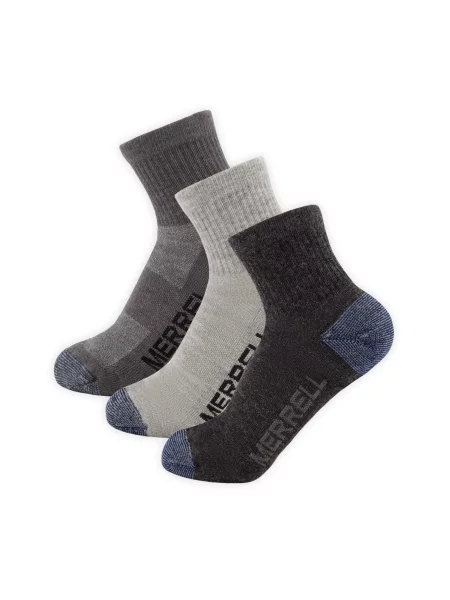 MERRELL Șosete sport albastru închis / gri deschis / gri închis negru