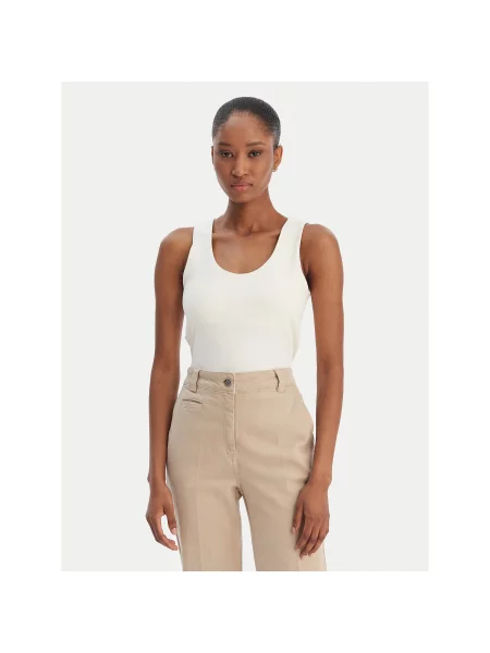 Marella Felső Emme by Marella Tiglio Krém Slim Fit