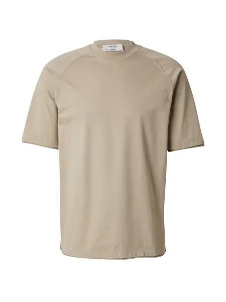 DAN FOX APPAREL Tricou Rafael taupe gri
