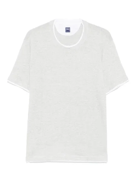 Tricou Fedeli din jerseu gri