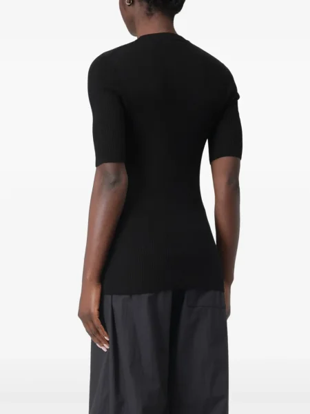 Scurt tricou Jil Sander negru