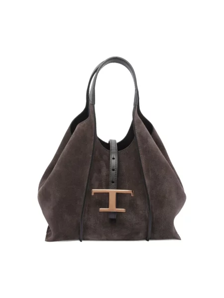 Torebka Tod's zamszowa brązowa