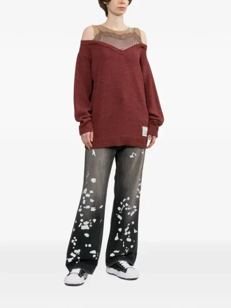 Blugi Maison Mihara Yasuhiro negru