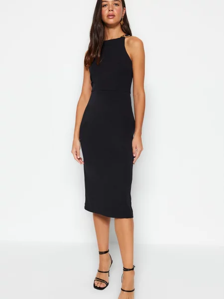 Trendyol Rochie mulate negru