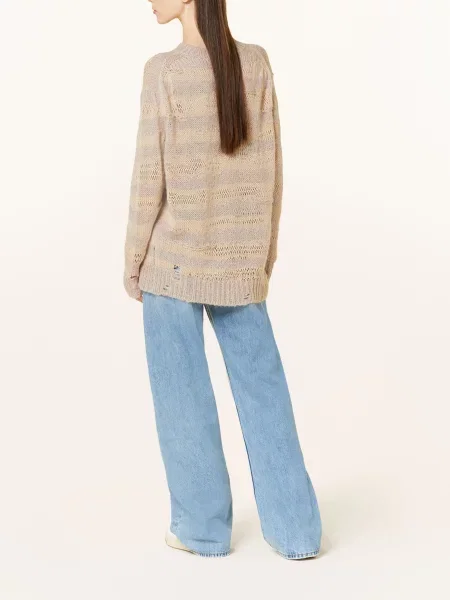 Acne Studios Jeansy Straight blau niebieskie