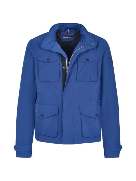 Geacă Tommy Hilfiger albastru
